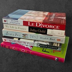 Francophile romance 5 fiction books about Paris/france